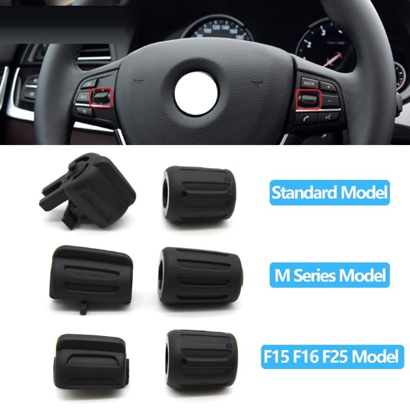 Car Craft Steering Wheel Button Knob Compatible With Bmw 5