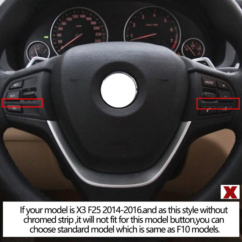 Car Craft Steering Wheel Button Knob Compatible With Bmw X5