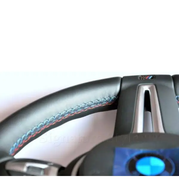 Car Craft Steering Wheel Cover Compatible with BMW 1 Series