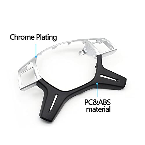 Car Craft Steering Wheel Cover Trim Compatible with Mercedes