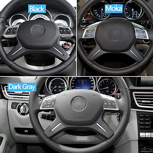 Car Craft Steering Wheel Cover Trim Compatible with Mercedes