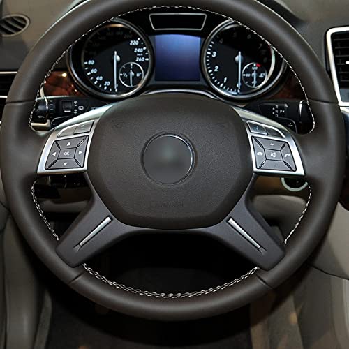 Car Craft Steering Wheel Cover Trim Compatible with Mercedes