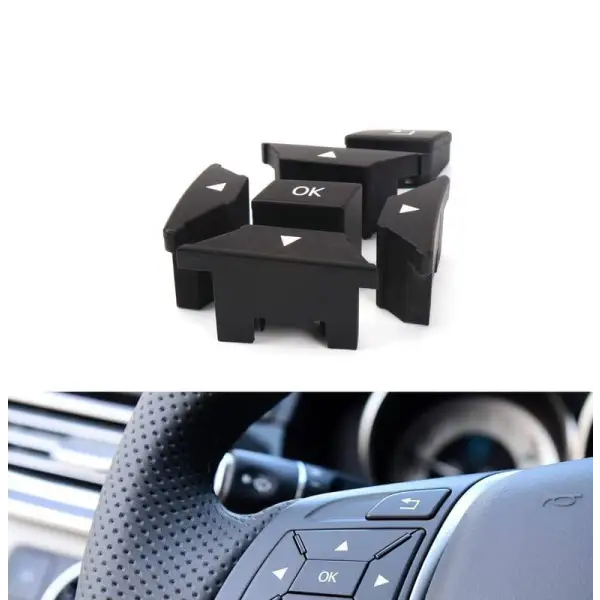 Car Craft Steering Wheel Knob Button Compatible