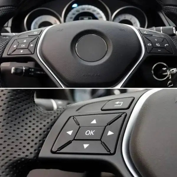 Car Craft Steering Wheel Knob Button Compatible