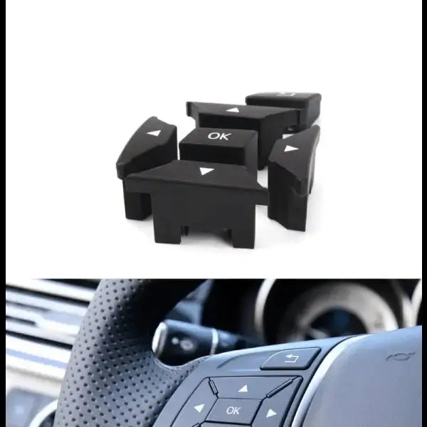 Car Craft Steering Wheel Knob Button Compatible