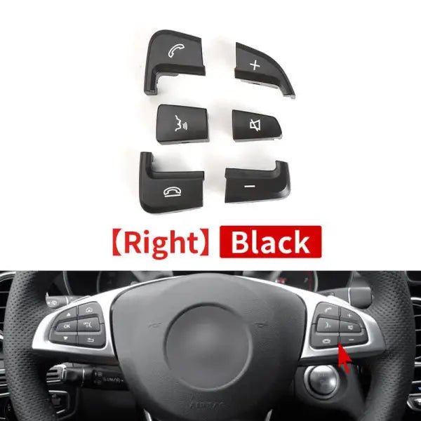 Car Craft Steering Wheel Knob Button Compatible