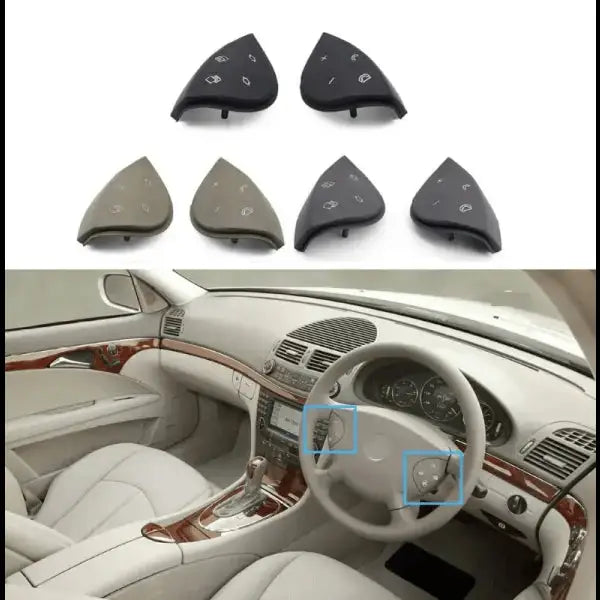 Car Craft Steering Wheel Knob Button Compatible