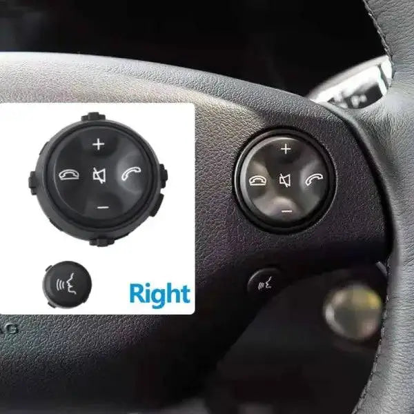 Car Craft Steering Wheel Knob Button Compatible