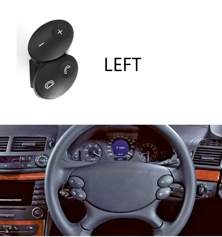 Car Craft Steering Wheel Knob Button Compatible