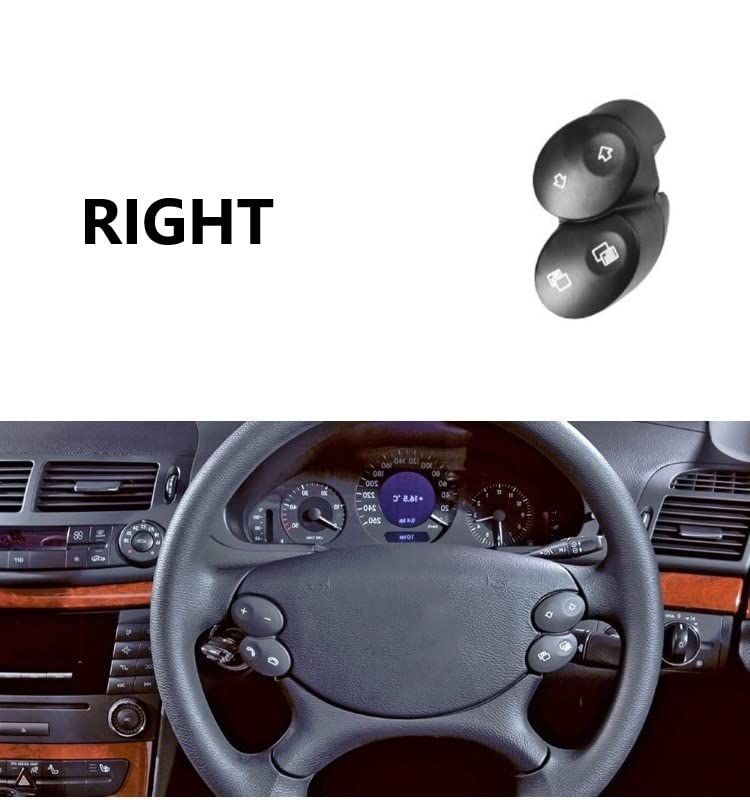 Car Craft Steering Wheel Knob Button Compatible