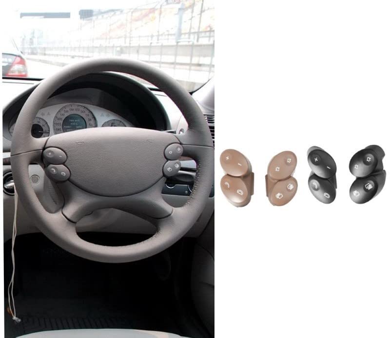 Car Craft Steering Wheel Knob Button Compatible