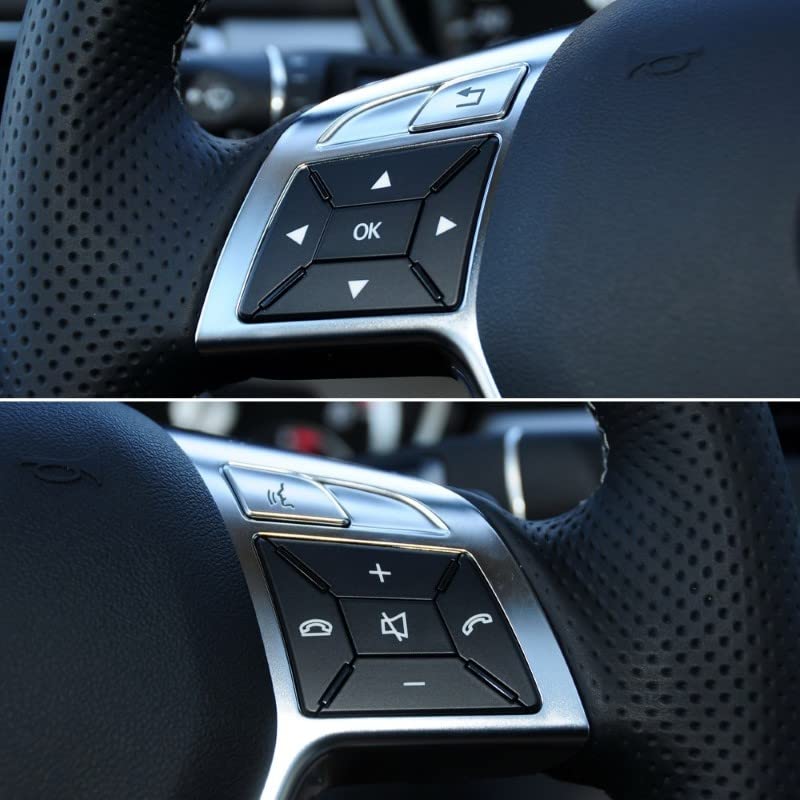 Car Craft Steering Wheel Knob Button Compatible