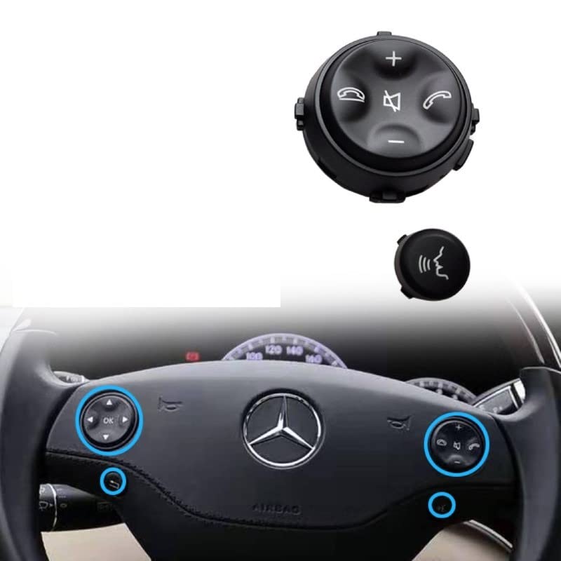 Car Craft Steering Wheel Knob Button Compatible