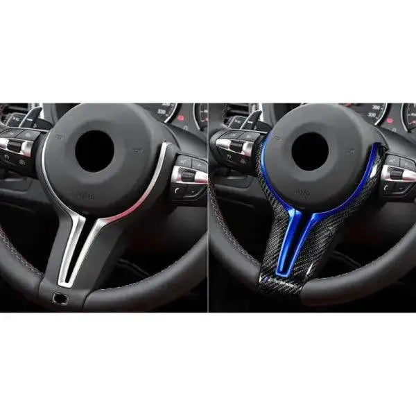 Car Craft Steering Wheel Trim Compatible with BMW 1 2 4