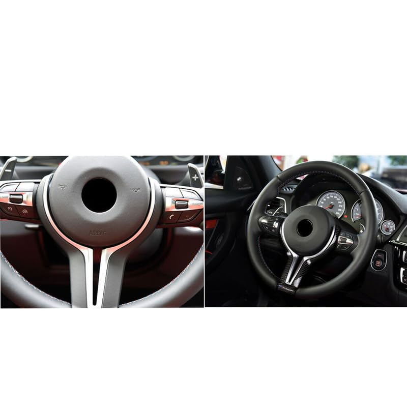 Car Craft Steering Wheel Trim Compatible with BMW 1 2 4