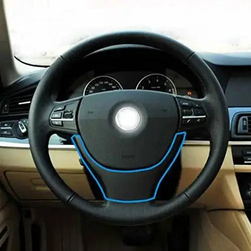 Car Craft Steering Wheel Trim Cover Compatible with BMW 5