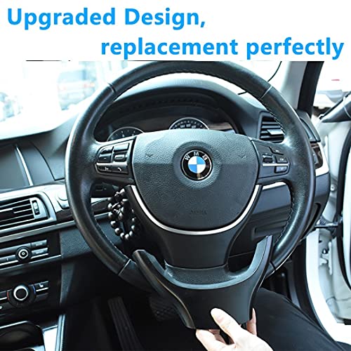 Car Craft Steering Wheel Trim Cover Compatible with BMW 5