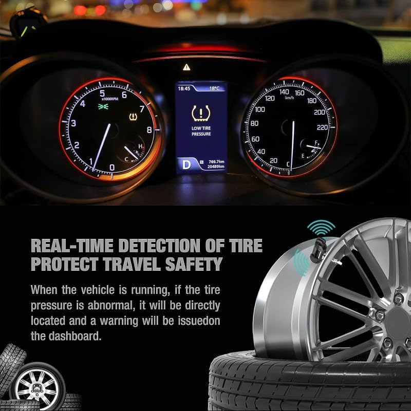 Car Craft Tire Pressure Sensor Compatible With Mercedes
