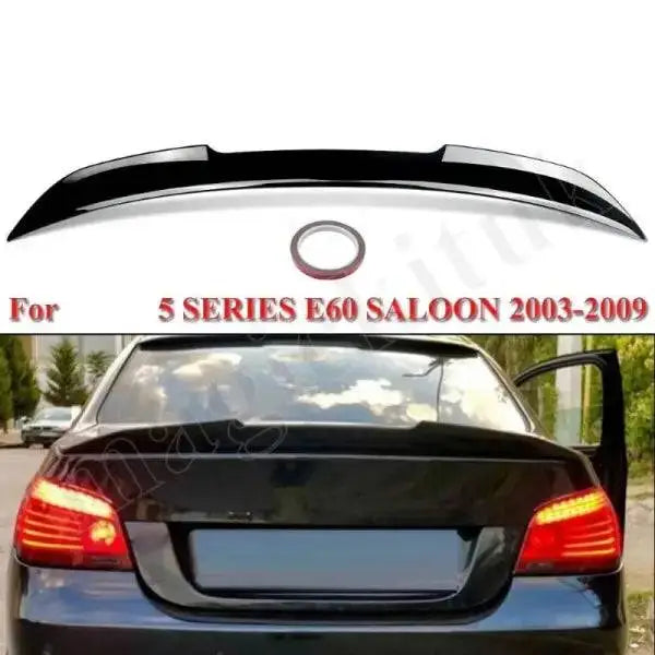 Car Craft Trunk Lip Rear Spoiler Compatible with BMW 5