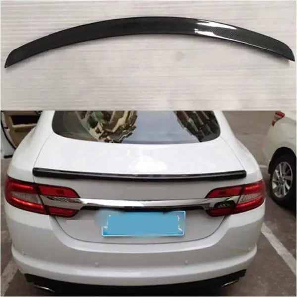 Car Craft Trunk Rear Spoiler Compatible with Jaguar Xf Xfs