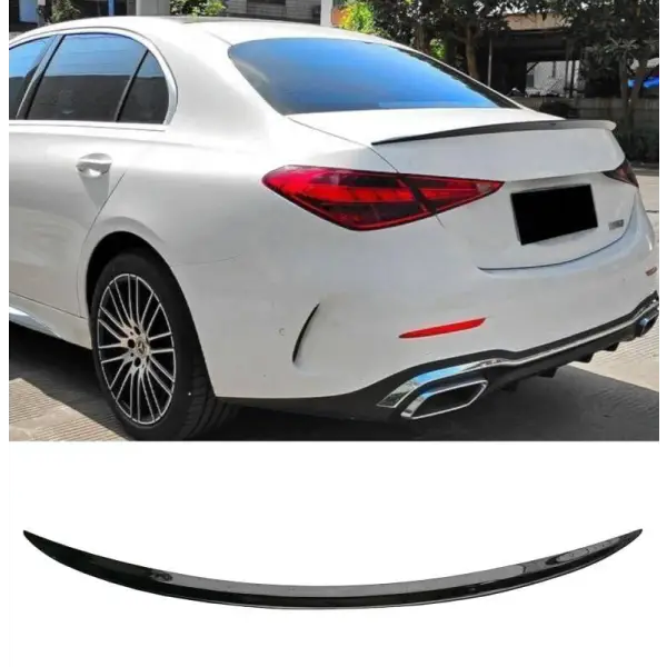 Car Craft Trunk Rear Spoiler Compatible with Mercedes C