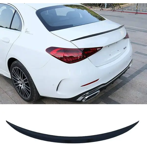 Car Craft Trunk Rear Spoiler Compatible with Mercedes C