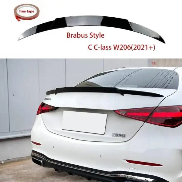 Car Craft Trunk Rear Spoiler Compatible with Mercedes C