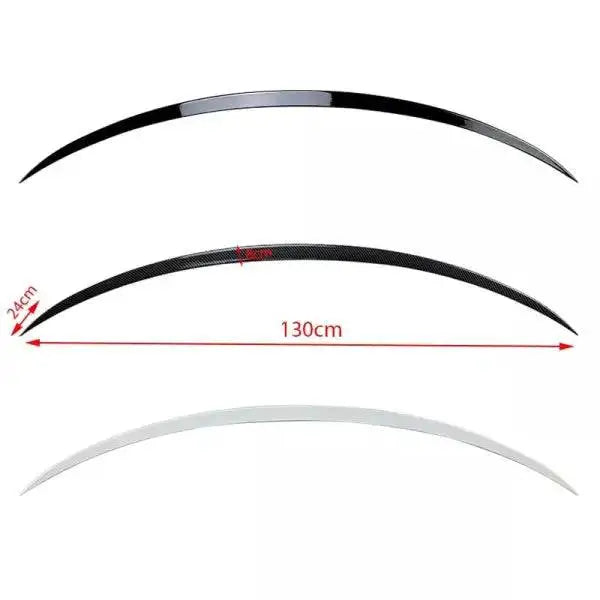 Car Craft Trunk Rear Spoiler Compatible with Mercedes C