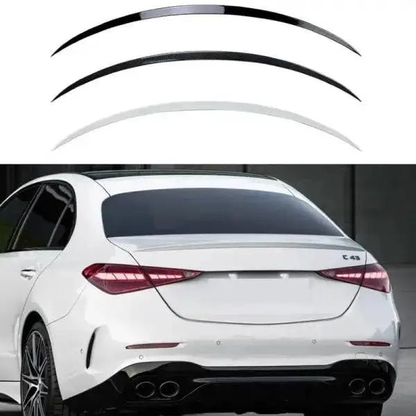 Car Craft Trunk Rear Spoiler Compatible with Mercedes C