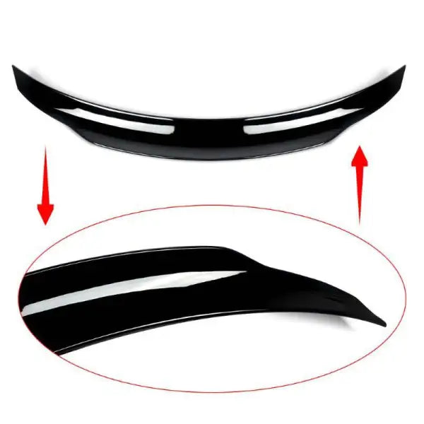 Car Craft Trunk Rear Spoiler Compatible with Mercedes C