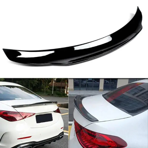 Car Craft Trunk Rear Spoiler Compatible with Mercedes C