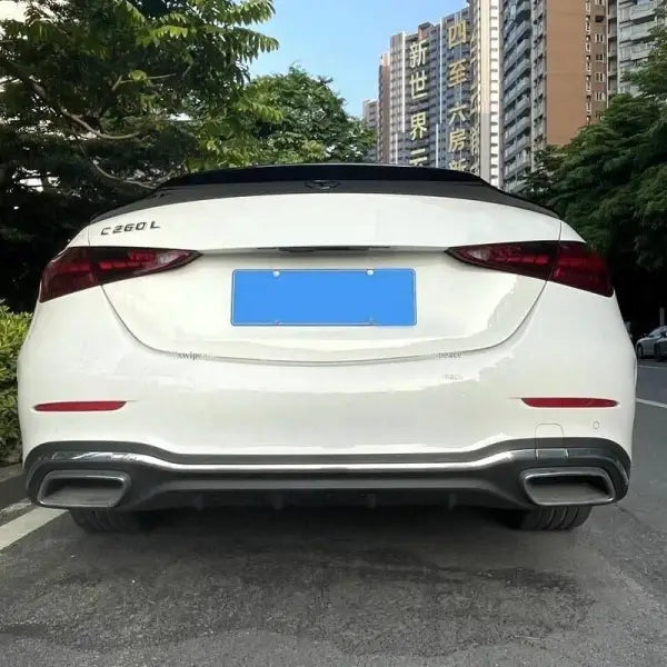 Car Craft Trunk Rear Spoiler Compatible with Mercedes C