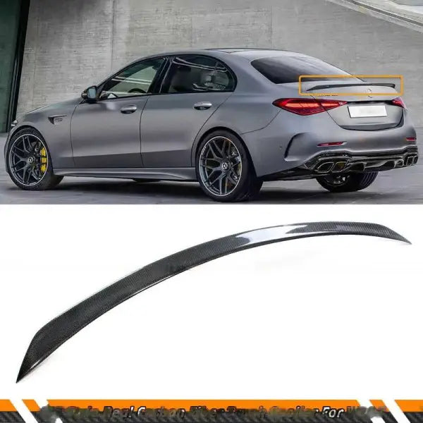 Car Craft Trunk Rear Spoiler Compatible with Mercedes E