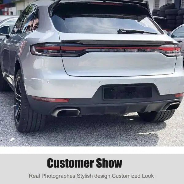 Car Craft Trunk Rear Spoiler Compatible with Porsche Macan