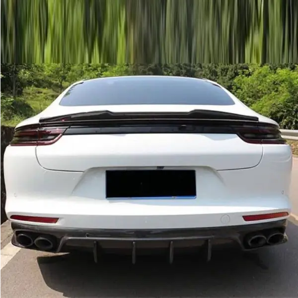 Car Craft Trunk Rear Spoiler Compatible with Porsche