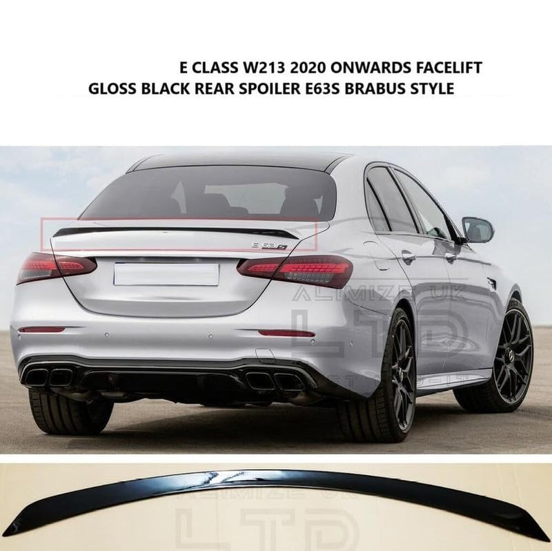 Car Craft Trunk Rear Spoiler Compatible with Mercedes E