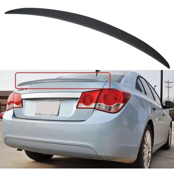 Car Craft Trunk Wing Rear Spoiler Compatible with Chevrolet