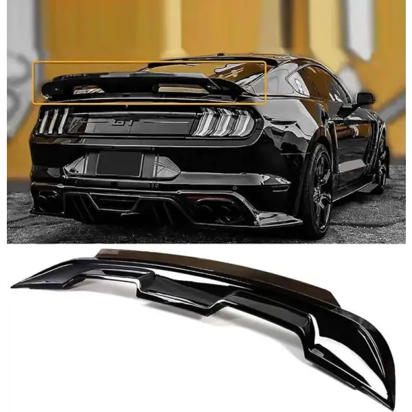 Car Craft Trunk Wing Rear Spoiler Compatible with Ford