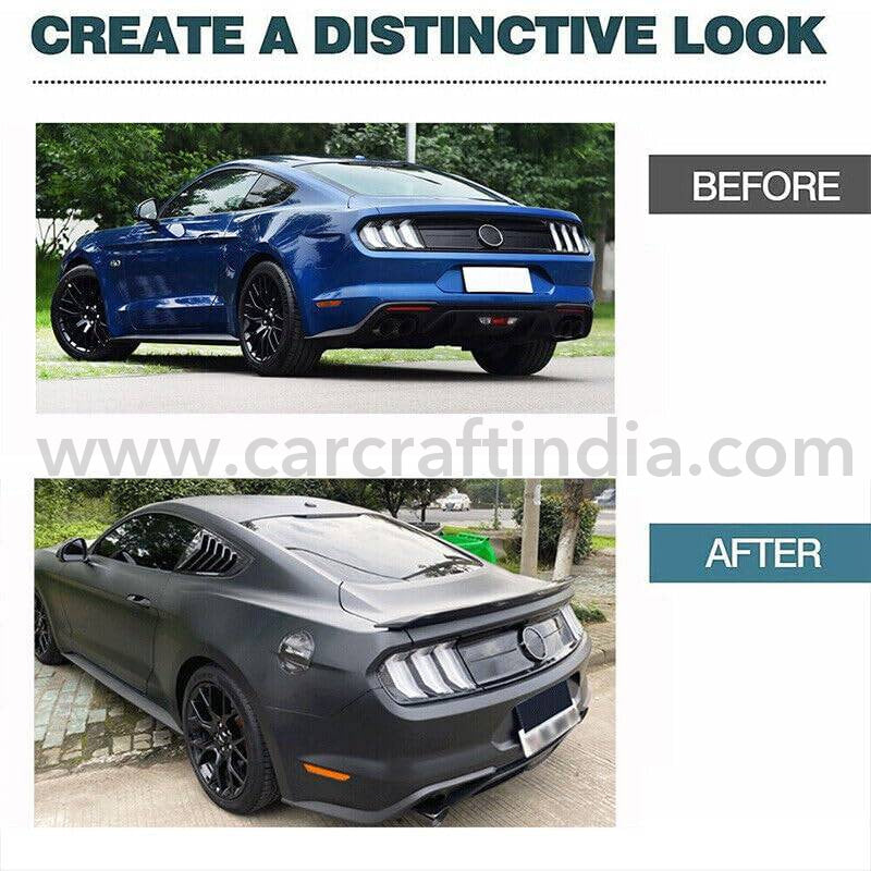 Car Craft Trunk Wing Rear Spoiler Compatible with Ford