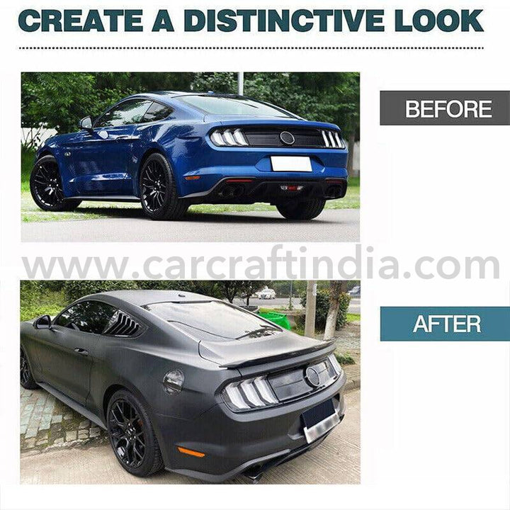 Car Craft Trunk Wing Rear Spoiler Compatible with Ford