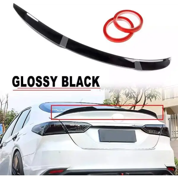 Car Craft Trunk Wing Rear Spoiler Compatible with Toyota