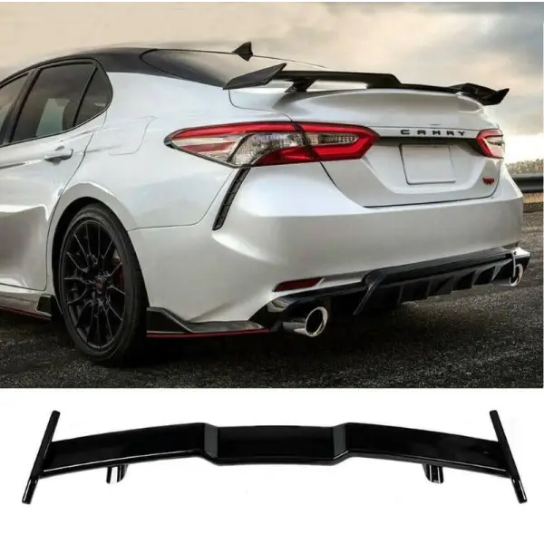 Car Craft Trunk Wing Rear Spoiler Compatible with Toyota