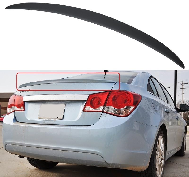 Car Craft Trunk Wing Rear Spoiler Compatible with Chevrolet