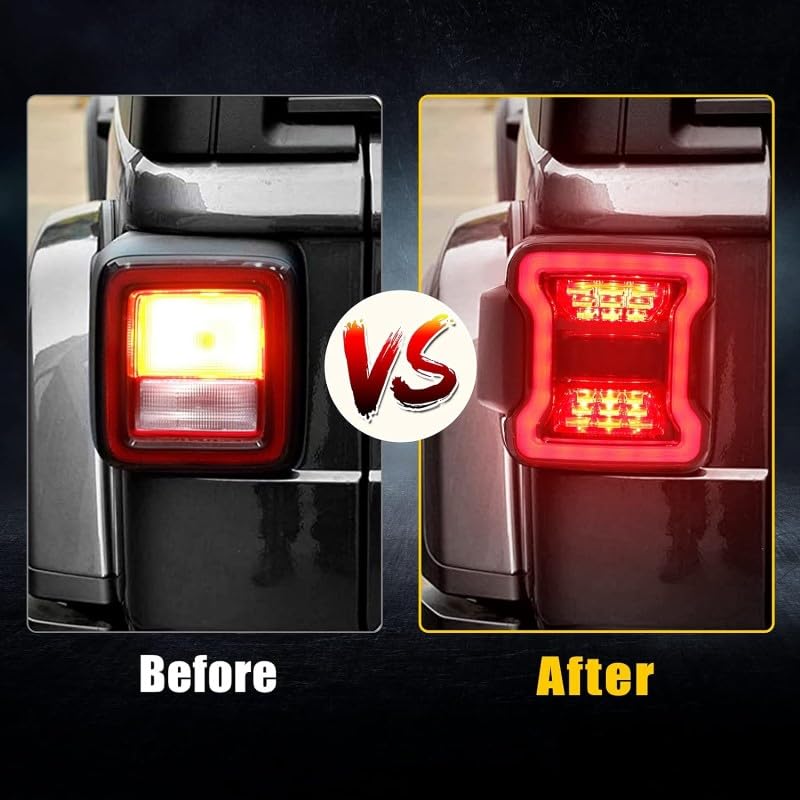CAR CRAFT Upgraded Taillight Taillamp Compatible With Jeep