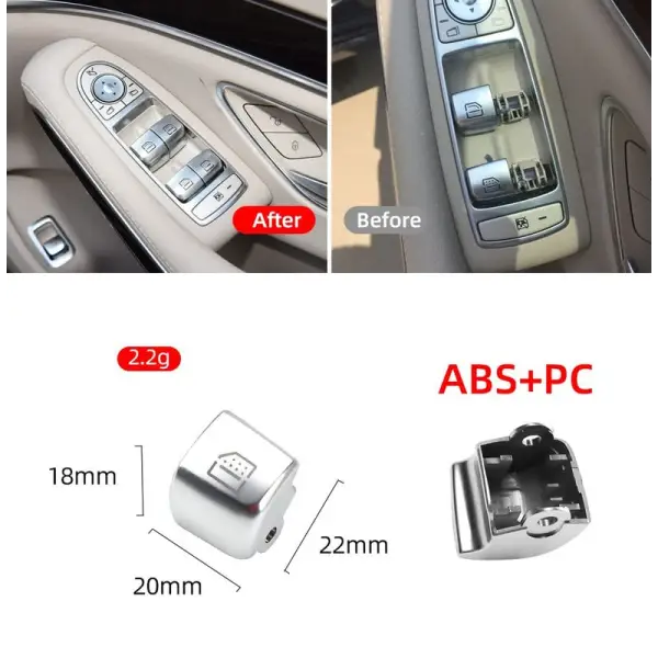 Car Craft Window Switch Button Cover Compatible