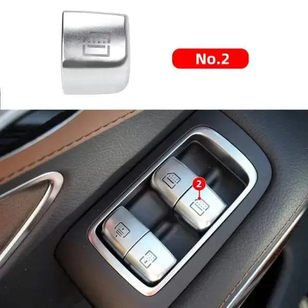 Car Craft Window Switch Button Cover Compatible