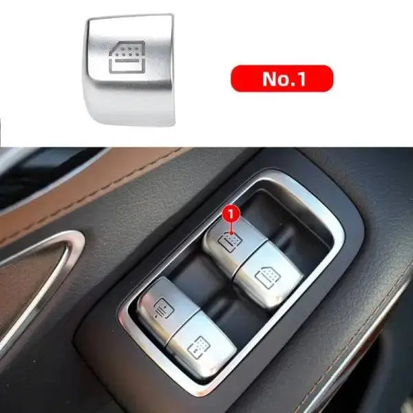 Car Craft Window Switch Button Cover Compatible