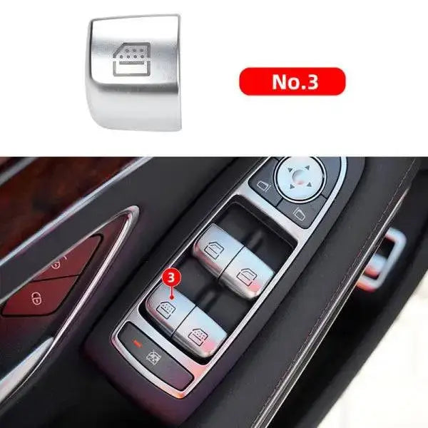 Car Craft Window Switch Button Cover Compatible