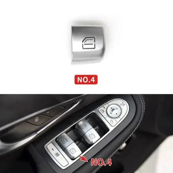 Car Craft Window Switch Button Cover Compatible