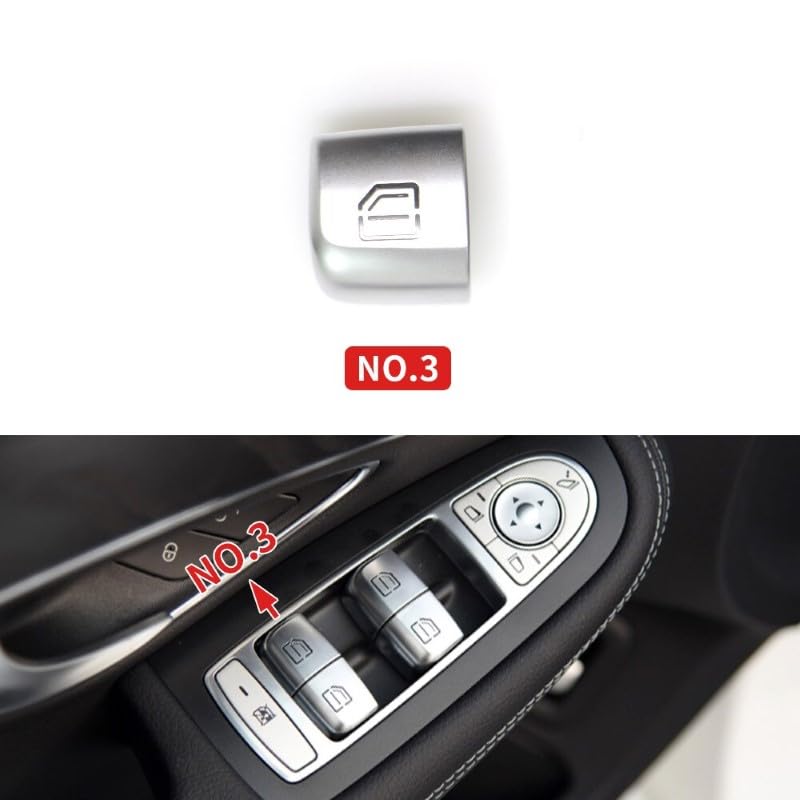 Car Craft Window Switch Button Cover Compatible